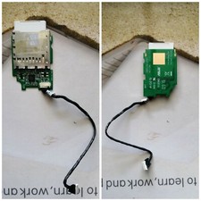 Asus EEE PC 1008HA Modulo Board Memory Card Lettore Sd + Cavo 