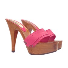 Zoccoli da donna in pelle