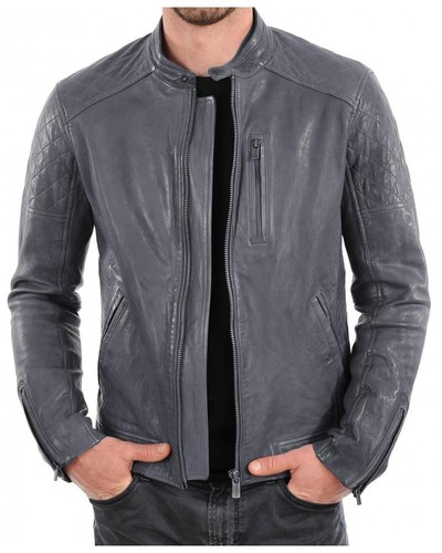Giacca pelle uomo - , vera