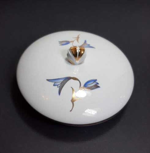 Rara scatola rotonda ceramica - rara,