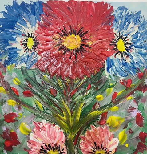 Fiori attraenti quadro - fiori, .quadro