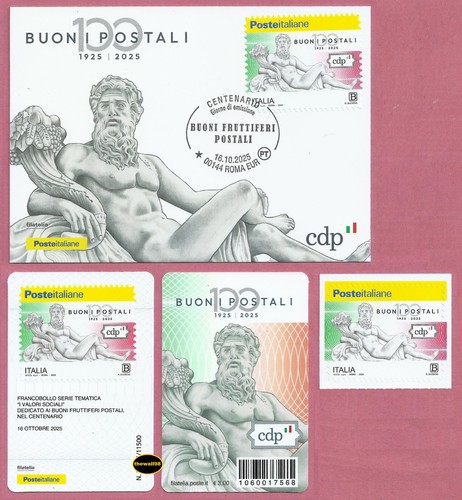 Italia 2025 buoni postali - italia,