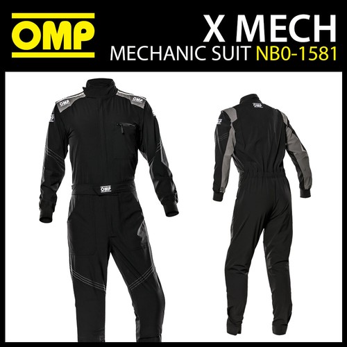 Tuta omp mech elasticizzata - x,