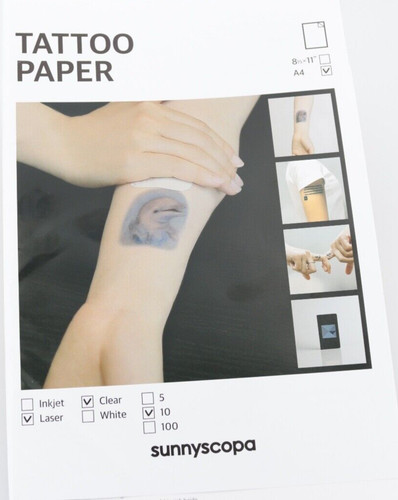 Carta per tatuaggi - , pellicola