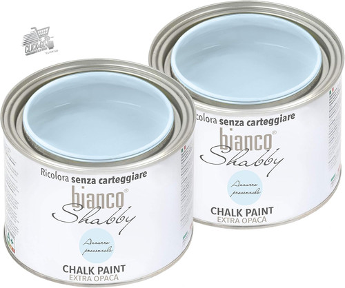 Chalk paint azzurro - paint,