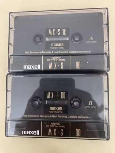 Maxell metal s - metal, mx-s