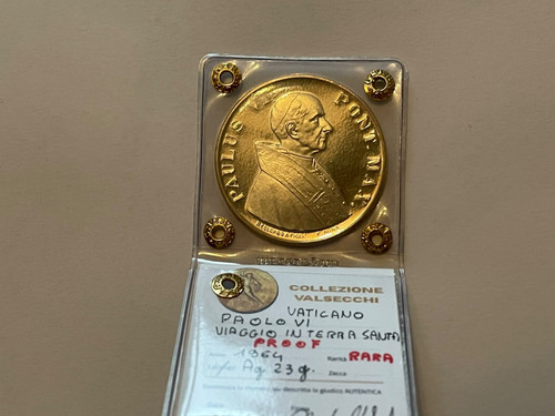 Medaglia papa paolo 1964 - medaglia,