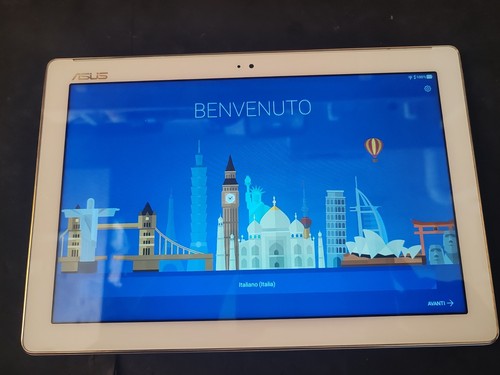 Display bianco tablet - bianco,