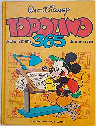 Topolino 365 sketches - topolino,