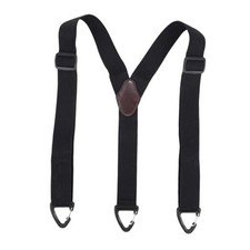 1.5 Inch Black Y-Back Belt