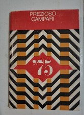 Campari Prezioso Liquori Taccuino Prontuario 1975 Alcool Cocktail