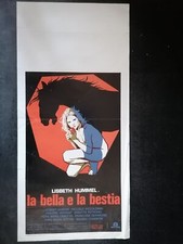 LOCANDINA LA BELLA E LA BESTIA LISBETH HUMMEL 1977 [BAG6-53]
