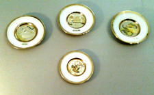 Lotto 4 piatti decorativi