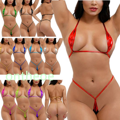 Set micro bikini - donna, lucido