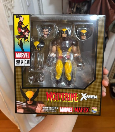Mafex 138 wolverine - wolverine, brown