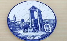 Piatto In Ceramica Souvenir