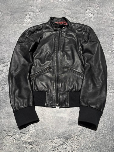 Giacca pelle vintage - pelle,