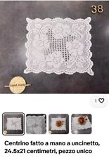 5 centrini fatti a mano a