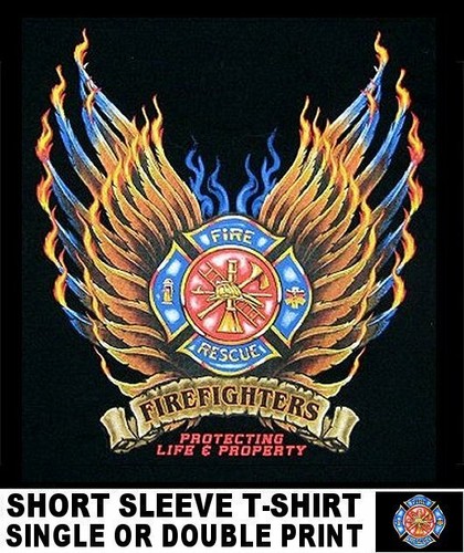 Shirt pompiere vigili - t-shirt,