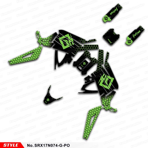 Adesivo motocross grafica - adesivo,