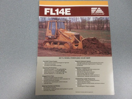 Fiat allis fl14e depliant - fl14e,