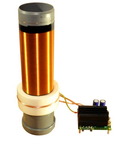 Solid state tesla coil 24v - solid,
