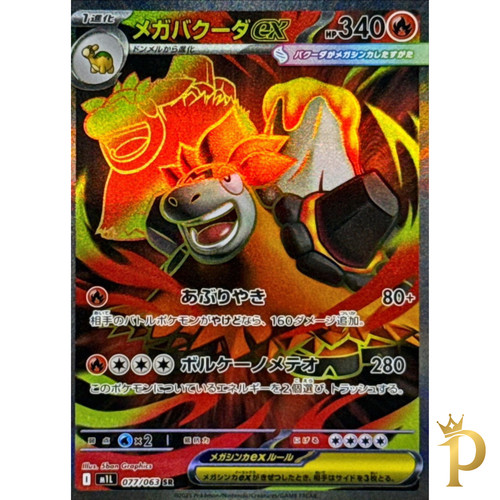 Mega camerupt 077 063 - camerupt, sr
