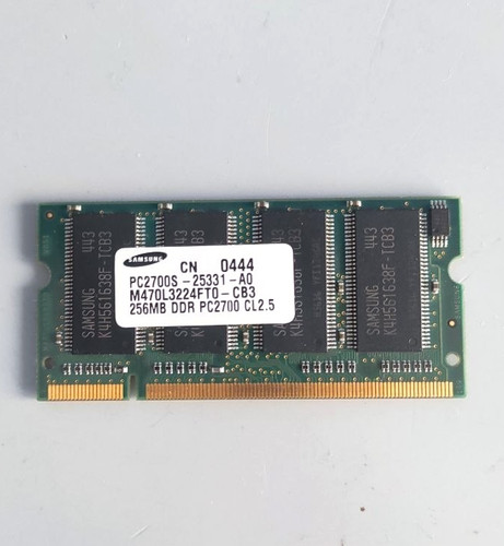Ram 256mb ddr pc2700 - ram, so-dimm