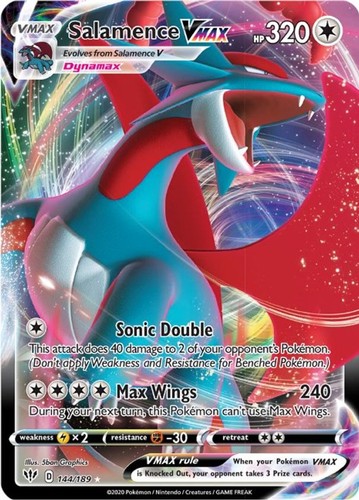 Salamence vmax 144 189 - vmax,
