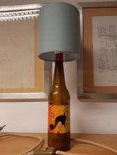 lampada bottiglia birra vintage