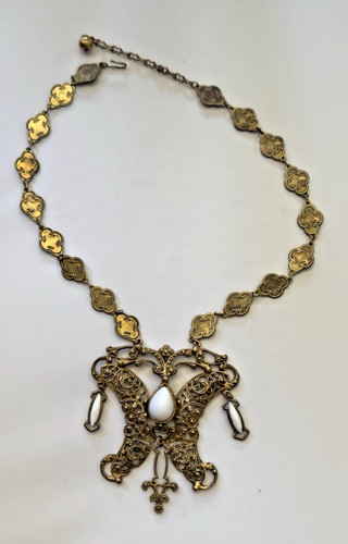 Collana bavaglino vintage - bavaglino,