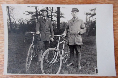 Vecchia foto bici epoca - d'epoca, /