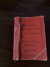 Libri in miniatura dizionario italiano serbo e serbo italiano Prof Martinis