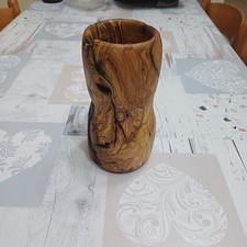 centrotavola in legno di ulivo