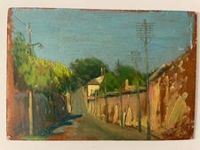 ALFONSO DI PASQUALE POST IMPRESSIONISMO FIRMATO VIA AURELIA ANTICA ROMA