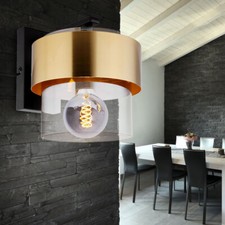 Lampada parete spot ottone - lampada,