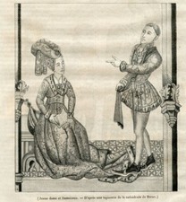 1847 Young Lady and Damoiseau