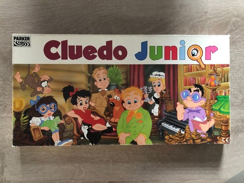 Cluedo junior parker complet - cluedo,