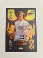Match Attax 25/26 Alvaro Carreras Squadra Urlo Real Madrid Champions League