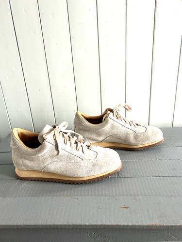 Baskets daim gris santoni - baskets,