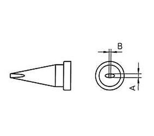 Saldatore punta 8mm - saldatore, 0.8mm