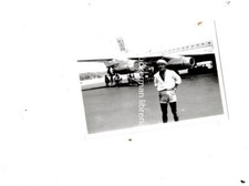 photo TAHITI POLINESIA plane airport aereo 1961-62 60s