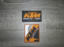 (2) Toppe in ferro ricamate