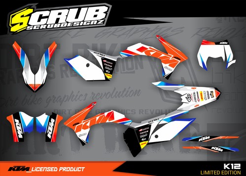 Grafica ktm exc 2012 - grafica,
