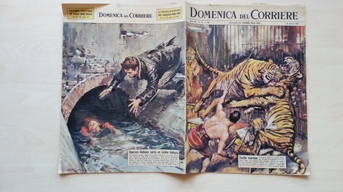 Domenica del corriere 1963 - domenica,