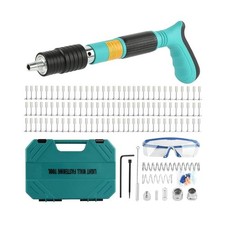 Mini Pistola Sparachiodi Manuale,Pistola per Unghie Sparachiodi con 100 Chiodi