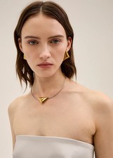 Collana Choker Rigida Con