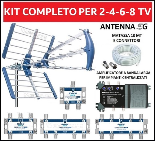 Kit antenna digitale - tv,