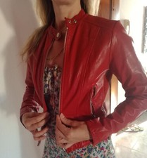 Giacca pelle diesel donna