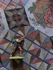 Soldatino Elastolin Anni 60/70 In Plastica Lanzichenecchi Con Alabarda N.2